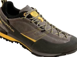 La Sportiva Mens Boulder X Approach Shoes - Grey-Yellow Sale