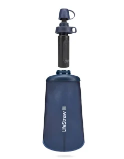Lifestraw Peak Series Collapsible Squeeze Bottle 1L - Dark Mountain Gray Online