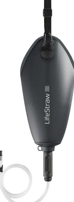 Lifestraw Peak Series Compact Gravity Water Filter System 3L - Dark Mountain Gray Fashion