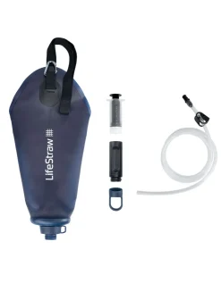 Lifestraw Peak Series Compact Gravity Water Filter System 3L - Dark Mountain Gray Fashion