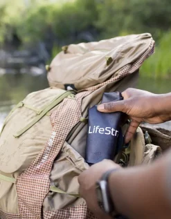 Lifestraw Peak Series Compact Gravity Water Filter System 3L - Dark Mountain Gray Fashion