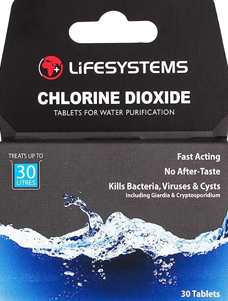 Lifesystems Chlorine Dioxide Water Purification Tablets Online