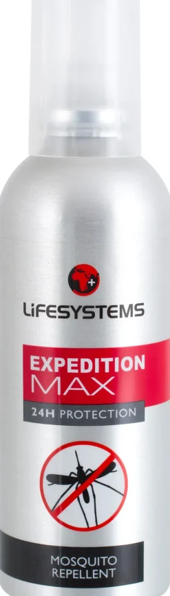 Lifesystems Expedition MAX DEET Mosquito Repellent Spray - 100ml Outlet