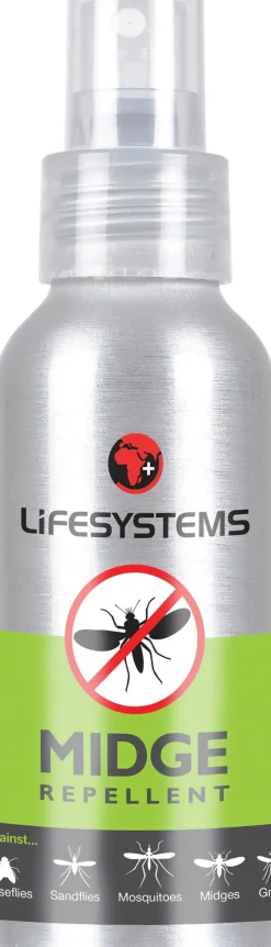 Lifesystems Midge DEET Free Repellent Spray - 100ml Online