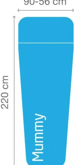 Lifeventure Cotton Sleeping Bag Liner - Mummy Clearance