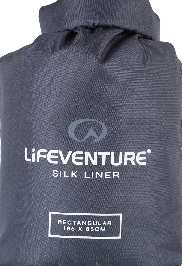 Lifeventure Silk Sleeping Bag Liner - Rectangular Online