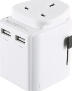 Lifeventure USB World Travel Adaptor Hot