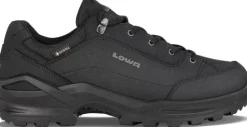 Lowa Mens Renegade GTX Lo Shoes - Black-Black Best