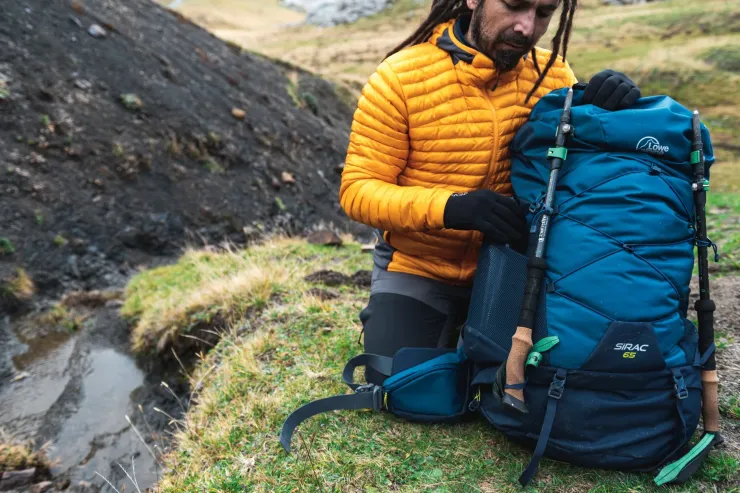 Lowe Alpine Sirac 65 Rucksack - Ebony Hot