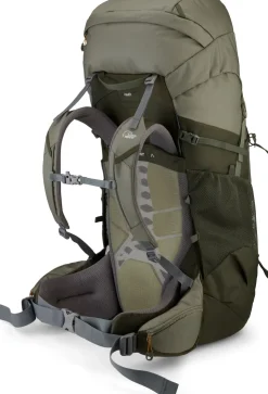 Lowe Alpine Sirac Plus 65 Rucksack - Light Khaki-Army Hot