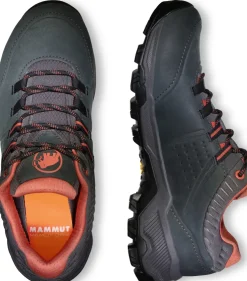 Mammut Womens Nova IV Low GTX Shoes - Black-Apricot Brandy Best