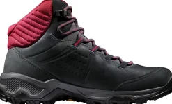 Mammut Womens Nova IV Mid GTX Boots - Black-Blood Red Discount