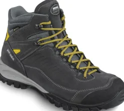 Meindl Mens Salo Mid GTX Boots - Anthracite-Yellow Outlet
