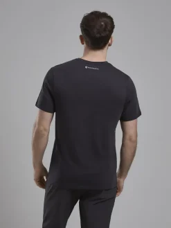 Montane Mens Abstract Mountain T-Shirt - Midnight Grey Online