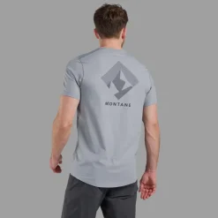 Montane Mens Alhena Mountain 25 T-Shirt - Pebble Blue Sale