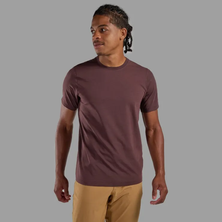 Montane Mens Alhena T Shirt - Dark Garnet Sale