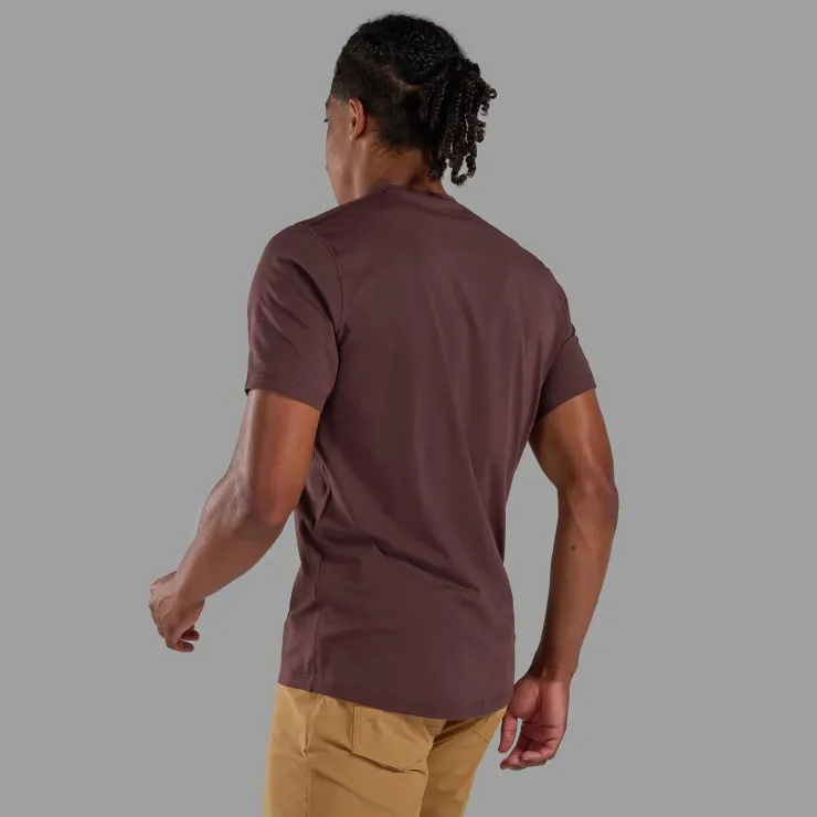 Montane Mens Alhena T Shirt - Dark Garnet Sale