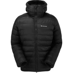 Montane Mens Alpine 850 Hooded Down Jacket - Black Online