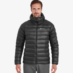 Montane Mens Alpine 850 Lite Hooded Down Jacket - Black Discount