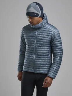 Montane Mens Alpine 850 Nano Hoodie - Stone Blue Fashion