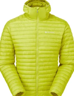 Montane Mens Alpine 850 Nano Hoodie - Citrus Spring Sale