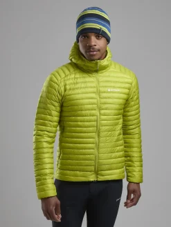 Montane Mens Alpine 850 Nano Hoodie - Citrus Spring Sale