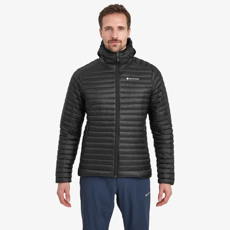 Montane Mens Anti-Freeze Lite Hoodie - Black Fashion