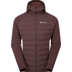 Montane Mens Composite Hoodie - Dark Garnet Online