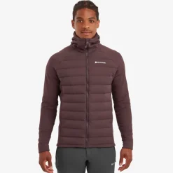Montane Mens Composite Hoodie - Dark Garnet Online