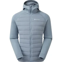 Montane Mens Composite Hoodie - Stone Blue Best