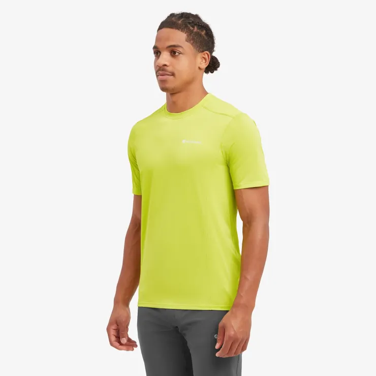Montane Mens Dart Lite T-Shirt - Citrus Spring Best