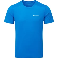 Montane Mens Dart Lite T-Shirt - Electric Blue Clearance