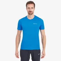 Montane Mens Dart Lite T-Shirt - Electric Blue Clearance