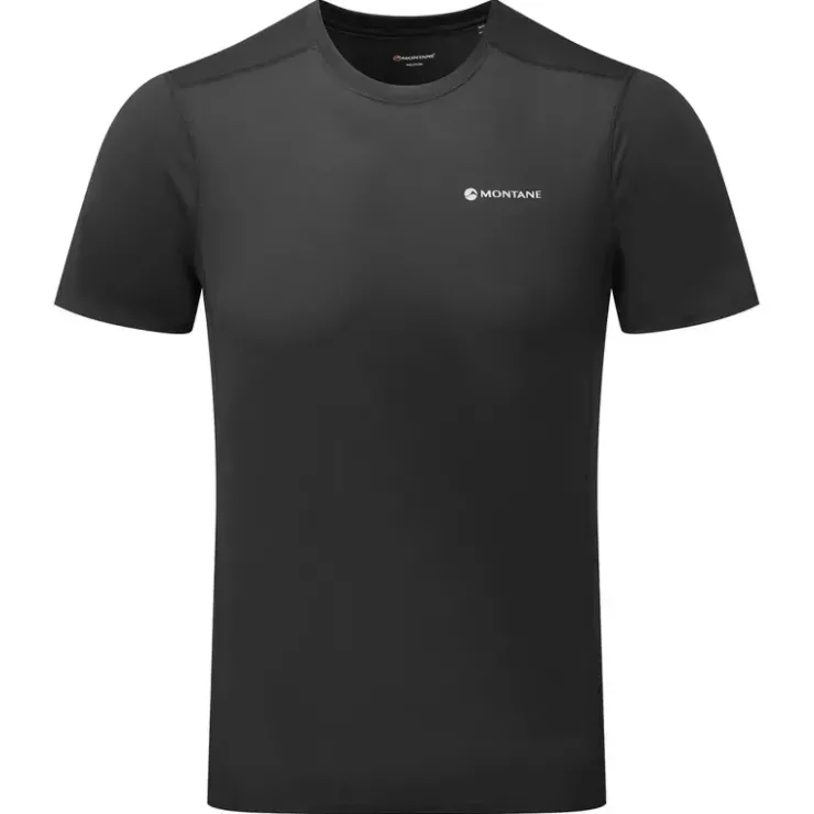 Montane Mens Dart Lite T-Shirt - Black Hot
