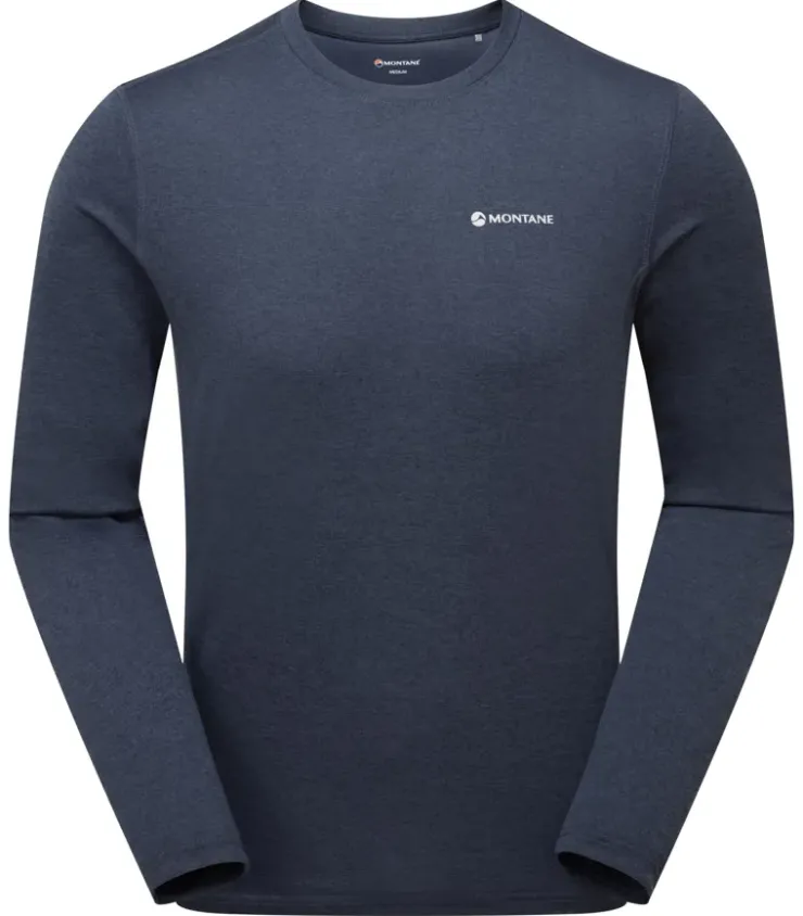Montane Mens Dart Long Sleeve T-Shirt - Eclipse Blue Online