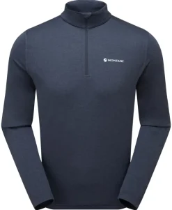 Montane Mens Dart Zip Neck - Eclipse Blue Fashion
