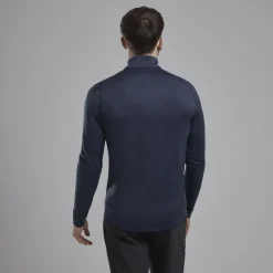 Montane Mens Dart Zip Neck - Eclipse Blue Fashion