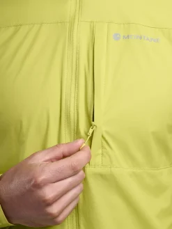 Montane Mens Featherlite Jacket - Citrus Spring Hot