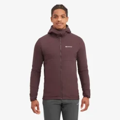 Montane Mens Fireball Lite Hoodie - Dark Garnet Best