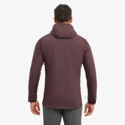 Montane Mens Fireball Lite Hoodie - Dark Garnet Best