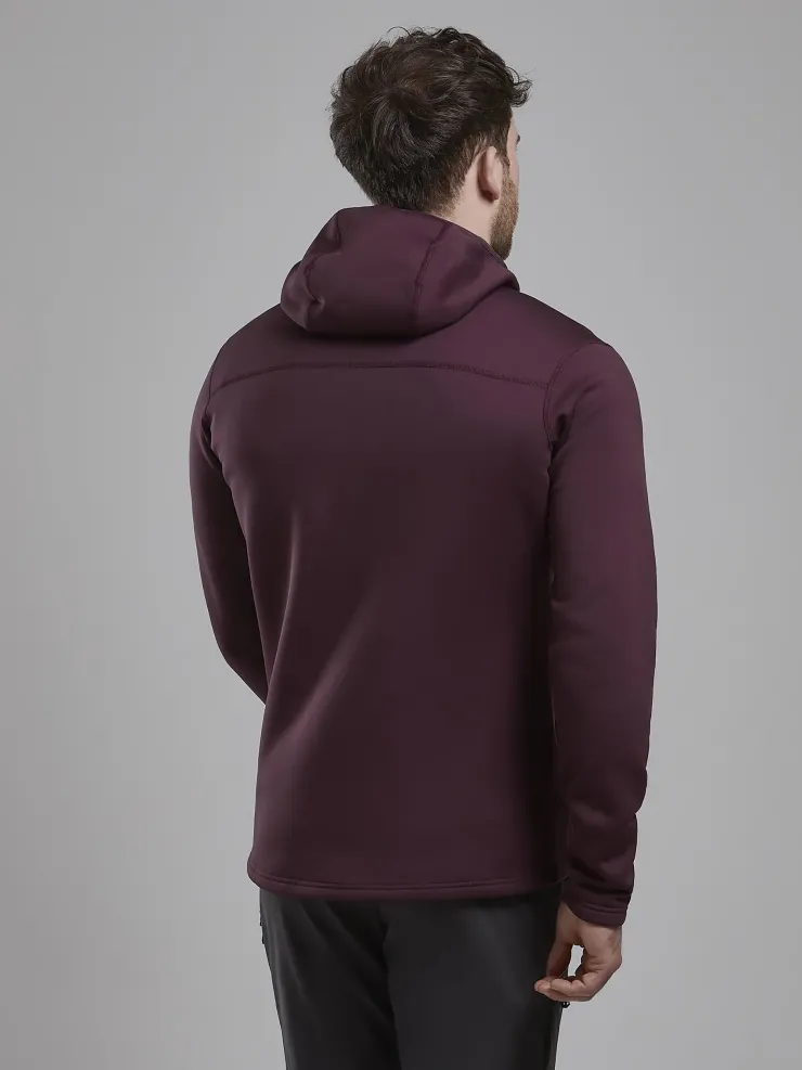 Montane Mens Fury Hoodie - Dark Garnet Best