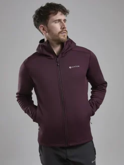 Montane Mens Fury Hoodie - Dark Garnet Best