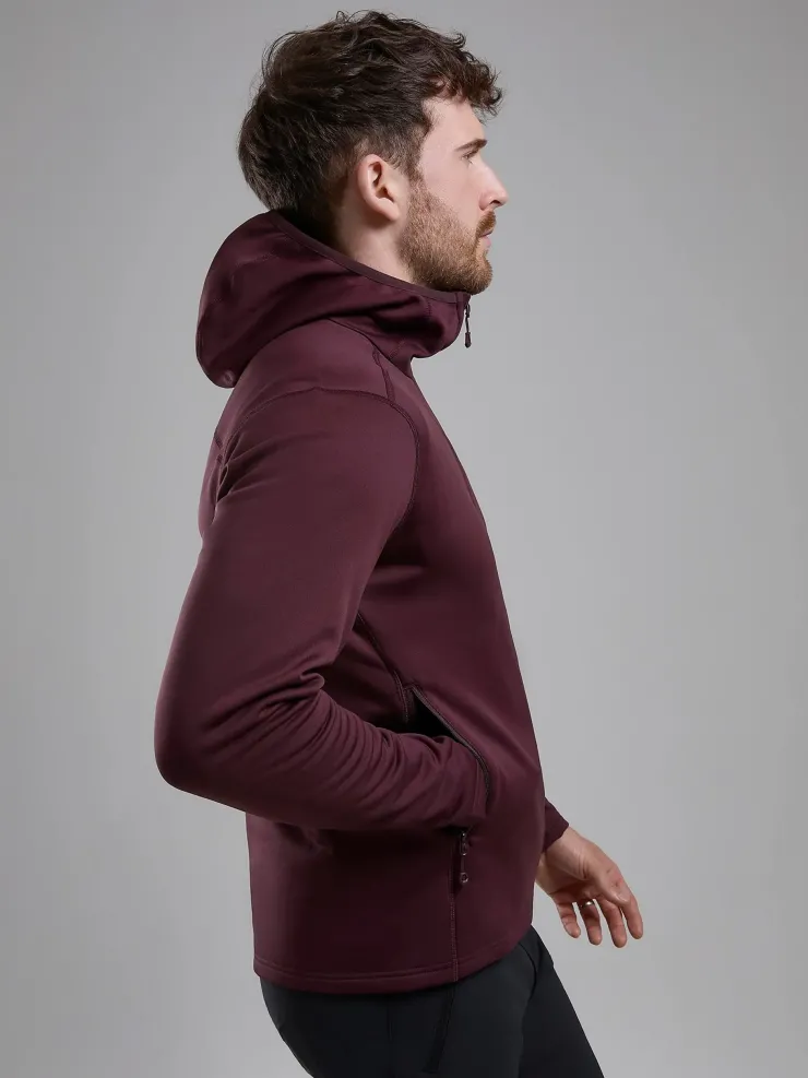 Montane Mens Fury Lite Hoodie - Dark Garnet New