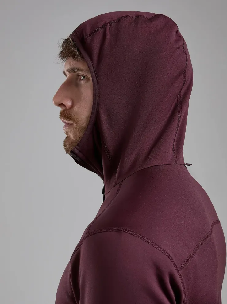 Montane Mens Fury Lite Hoodie - Dark Garnet New