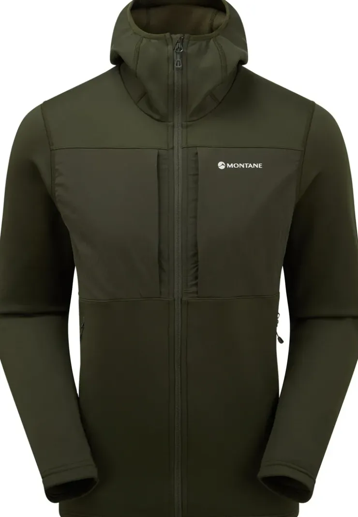 Montane Mens Fury XT Hoodie - Oak Green Clearance