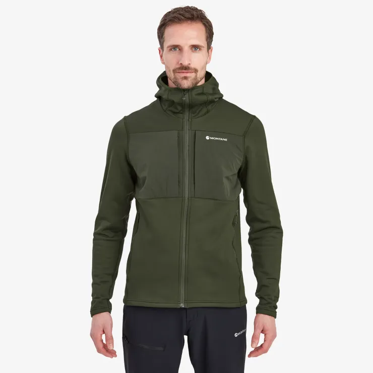 Montane Mens Fury XT Hoodie - Oak Green Clearance