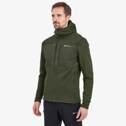 Montane Mens Fury XT Hoodie - Oak Green Clearance