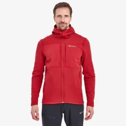 Montane Mens Fury XT Hoodie - Acer Red New