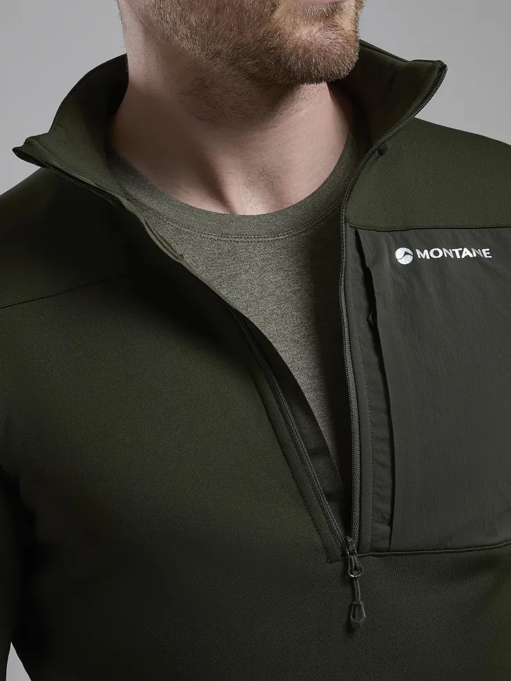 Montane Mens Fury XT Pull-On - Oak Green Hot