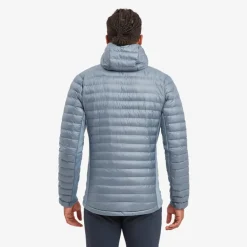 Montane Mens Icarus Lite Hoodie - Stone Blue Clearance